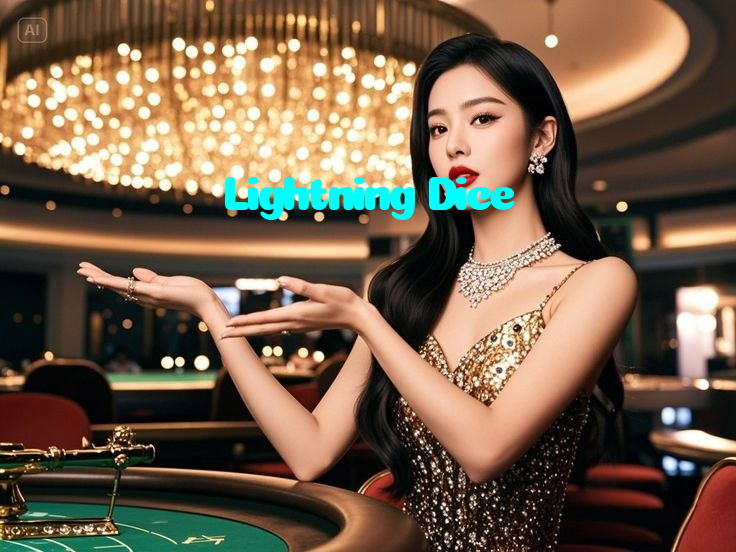 Lightning Dice casino presented on mobile device in Pakistan with slots and live games